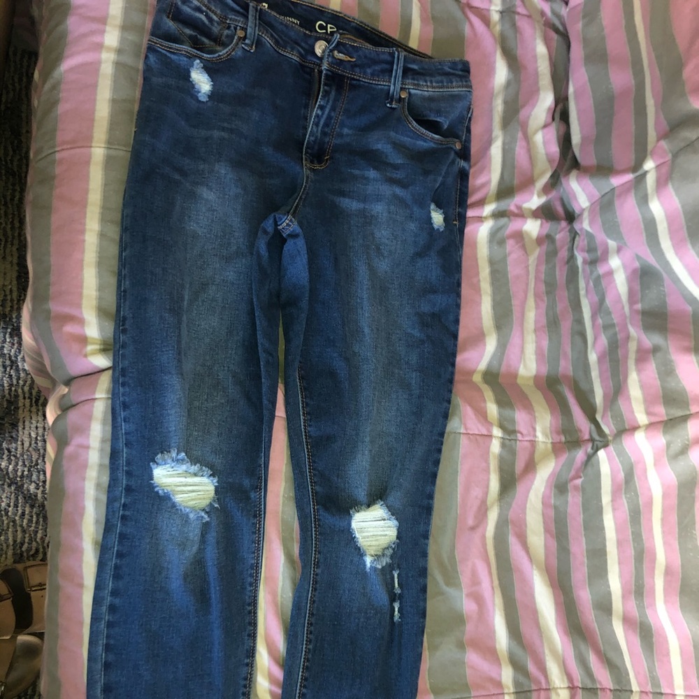 Cute size 7 new jeans
